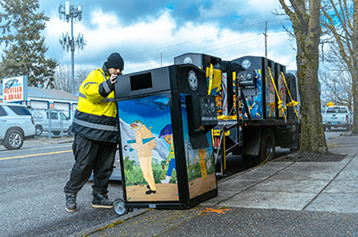 CORDR New Trash Cans for Portland